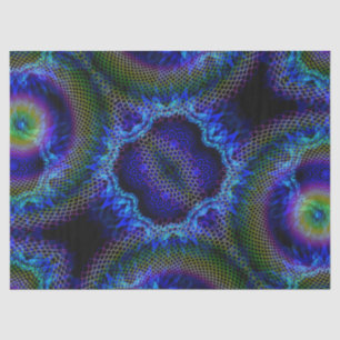 rainbow mesh tissue paper