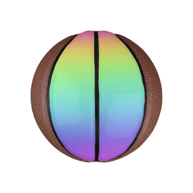 Rainbow Mini Basketball (Vertical)