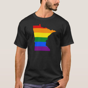 Rainbow Minnesota T-Shirt