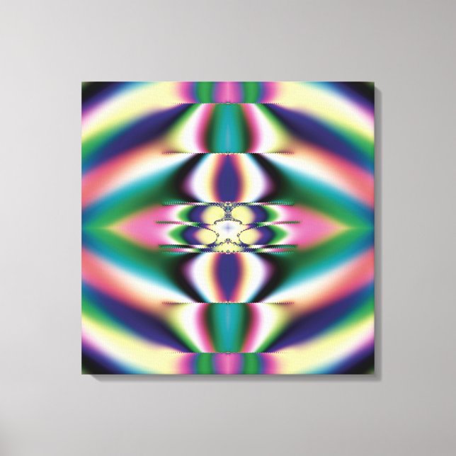 Rainbow Mirrors Canvas Print (Front)
