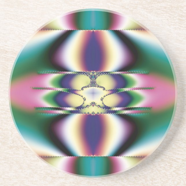 Rainbow Mirrors Coaster (Front)