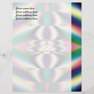 Rainbow Mirrors Custom Letterhead