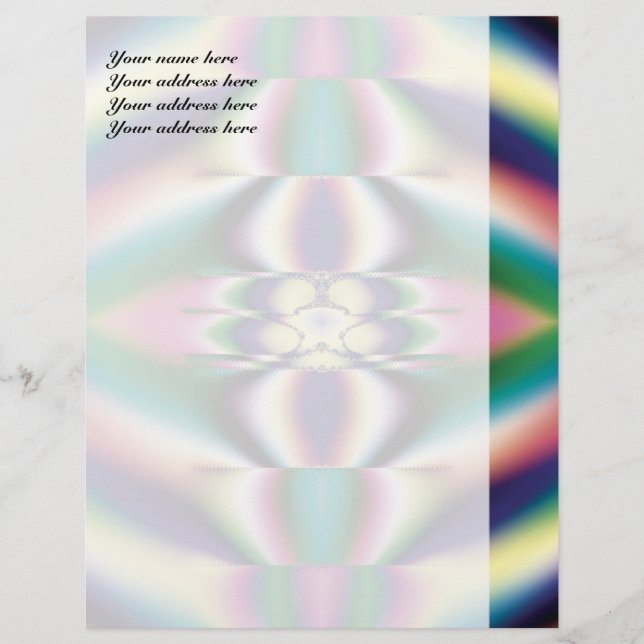 Rainbow Mirrors Custom Letterhead (Front)