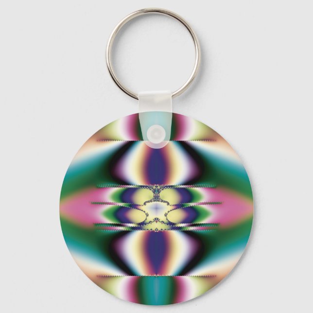 Rainbow Mirrors Key Ring (Front)