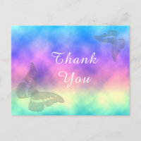 [Rainbow Mist] Colourful Butterflies Thank You