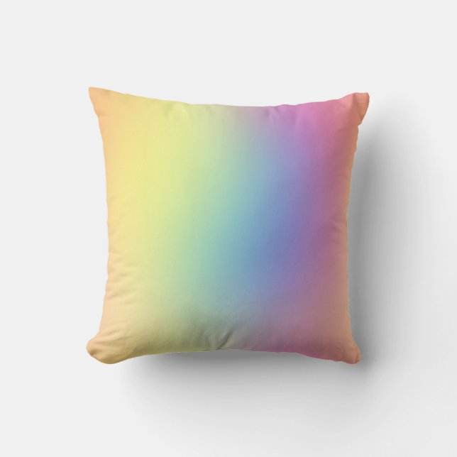 RAINBOW MIST DESIGN CUSTOM CUSHION (Front)