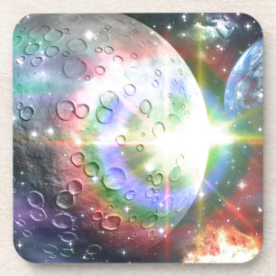 rainbow moon coaster