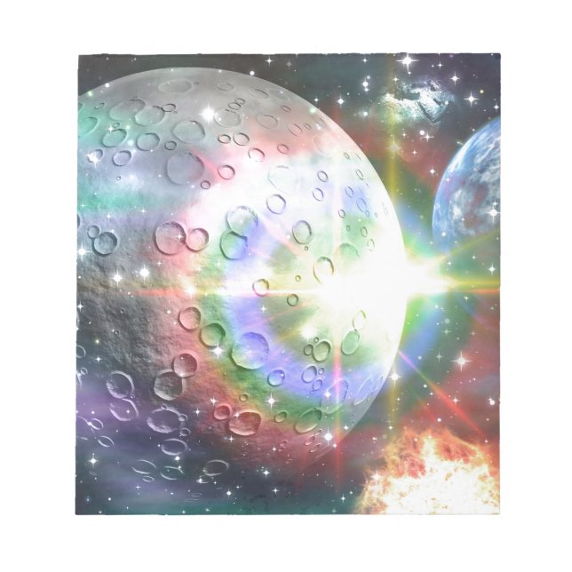 rainbow moon notepad (Front)
