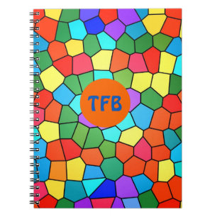 Rainbow Mosaics Notebook