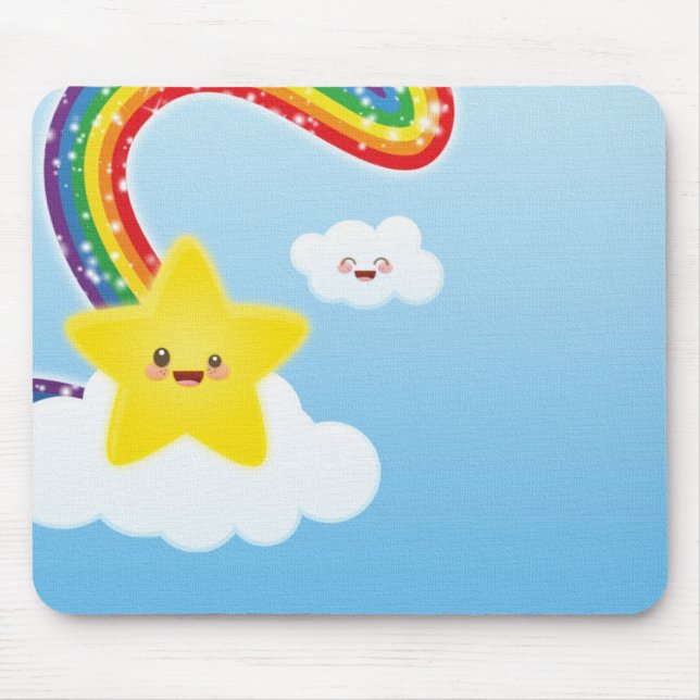 Rainbow Mouse Mat (Front)