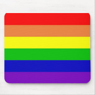 rainbow mouse mat