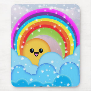 Rainbow Mouse Mat