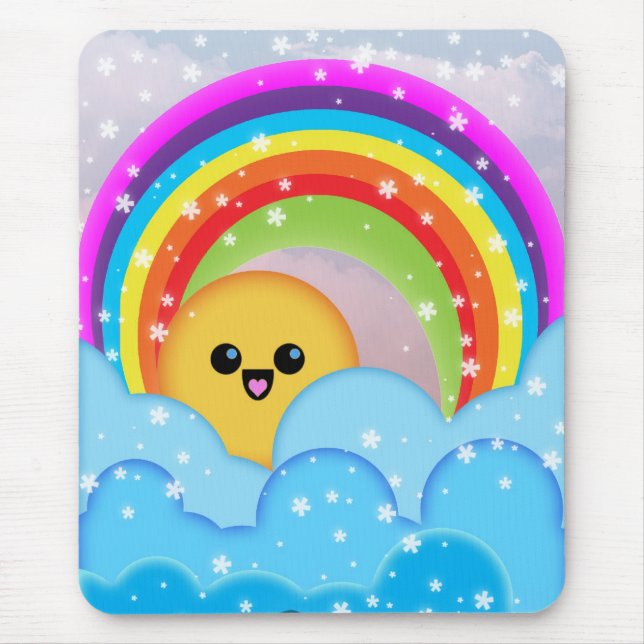 Rainbow Mouse Mat (Front)