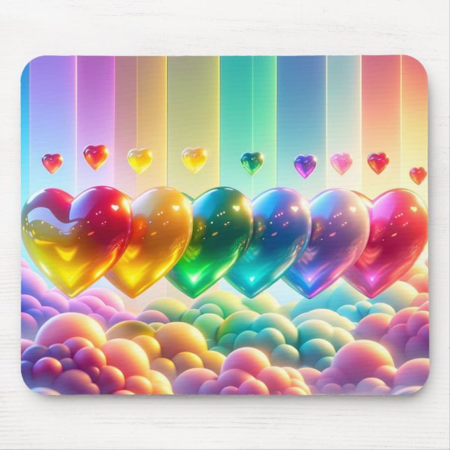 Rainbow Mouse Mat (Front)