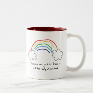 rainbow mug