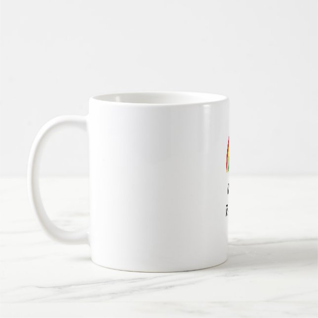 Rainbow Mug (Left)