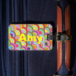 Rainbow Multi Luggage Tag