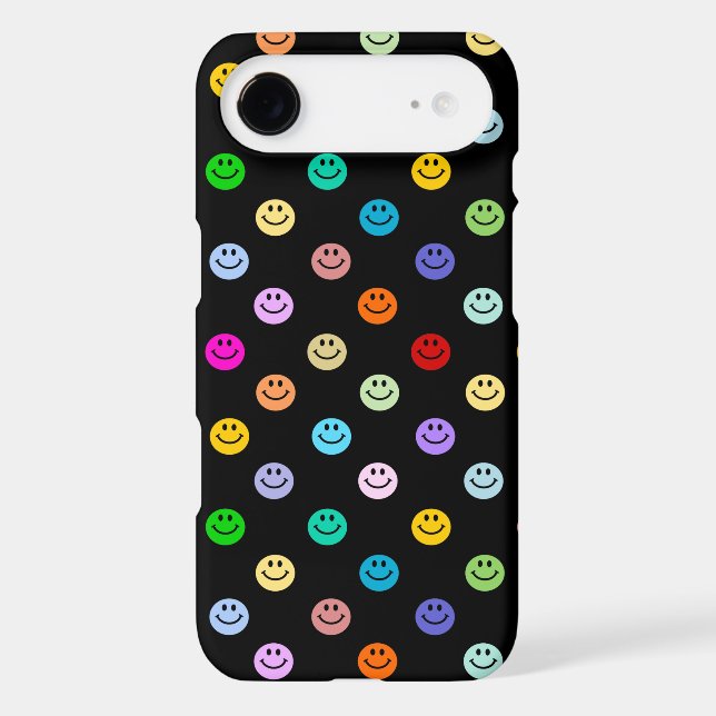 Rainbow Multicolor Face Pattern Barely There iPod Case (Back)