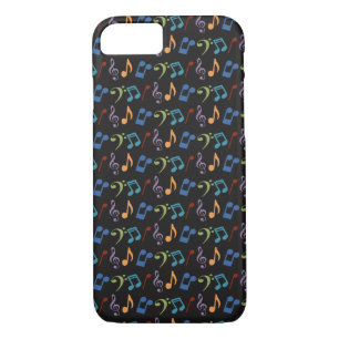 Rainbow Music Notes iPhone Case
