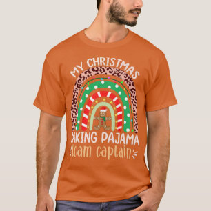 Rainbow My Christmas Baking Pajama Team Captain Gi T-Shirt
