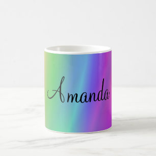 Rainbow Name Mug