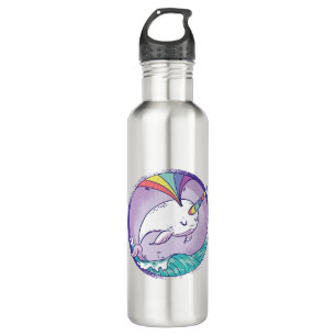 Rainbow Narwhale 710 Ml Water Bottle