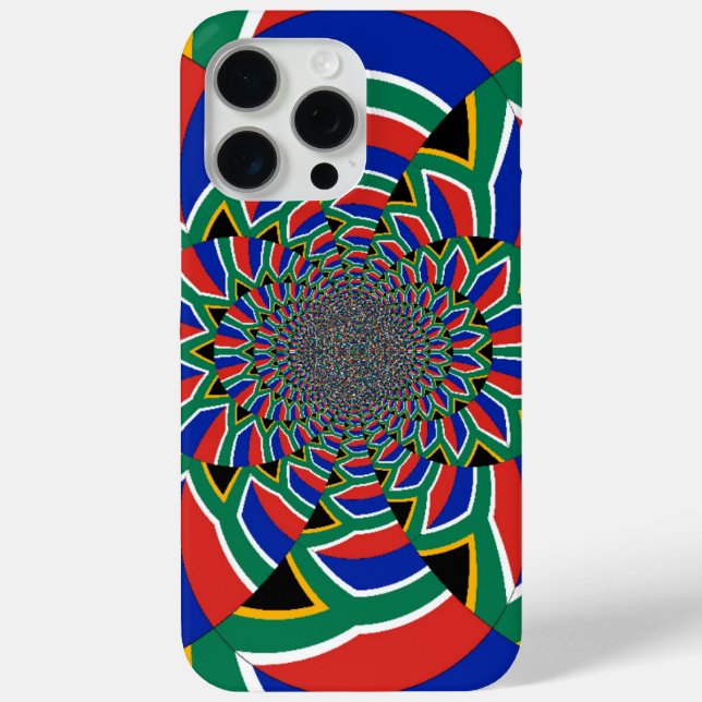 Rainbow Nation: Vibrant South Africa Art Print Case-Mate iPhone Case (Back)