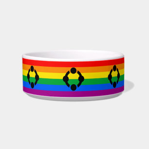 Rainbow Niche Pride Flag Bowl