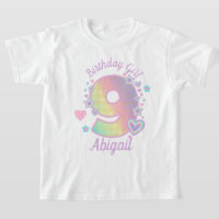 Rainbow Nineth Birthday Girl 9th Iridescent