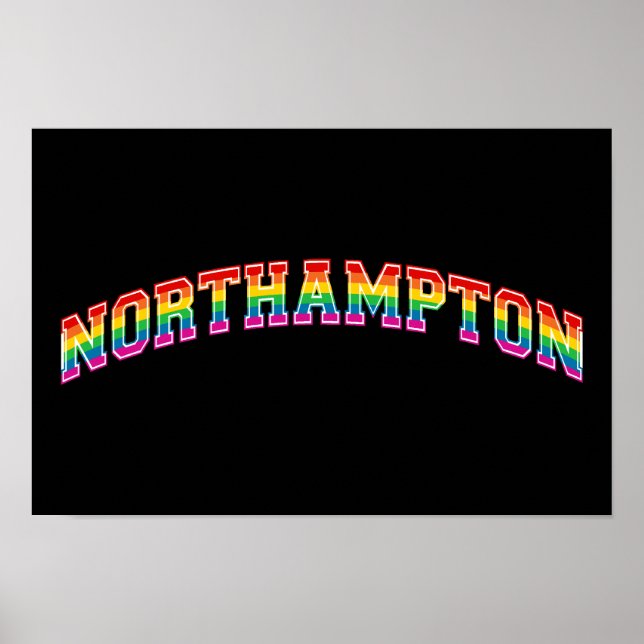 Rainbow Northampton Poster (Front)