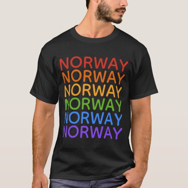 Rainbow Norway shirts & jackets (Front)