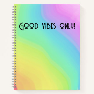 rainbow notebook