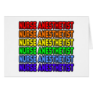Rainbow Nurse Anaesthetist