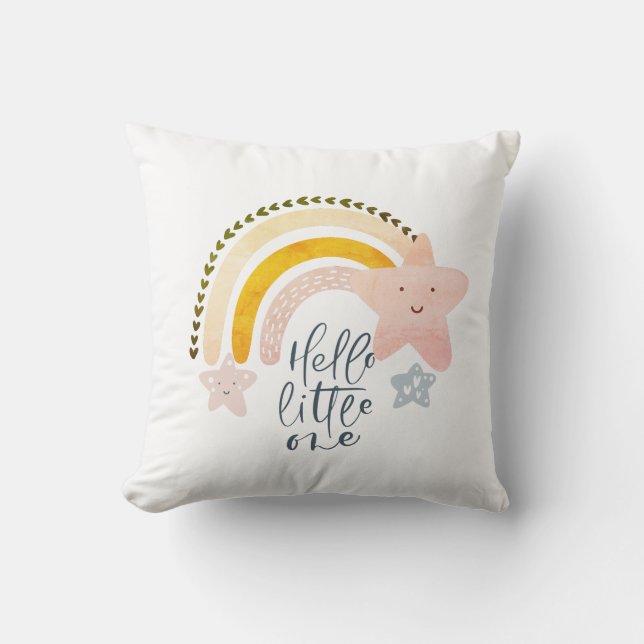 Rainbow Nursery Cushion (Front)