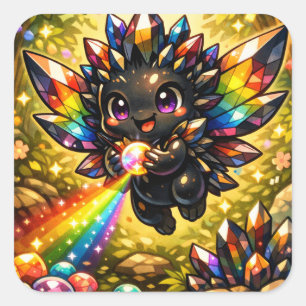 Rainbow Obsidian Gem Sprite Sticker
