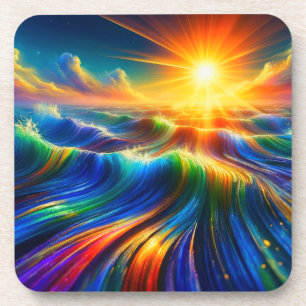 Rainbow Ocean Coaster