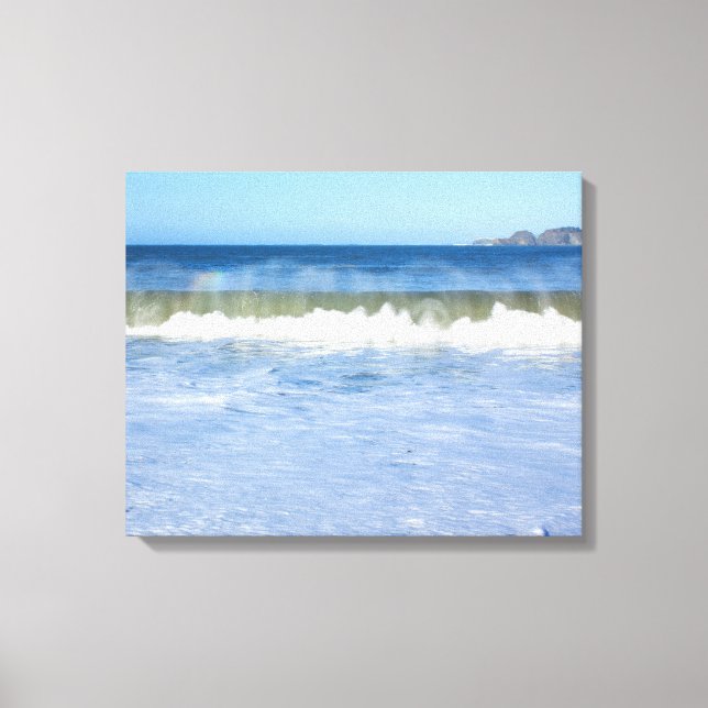 Rainbow Ocean Wave Triptych Wall Art (Front)