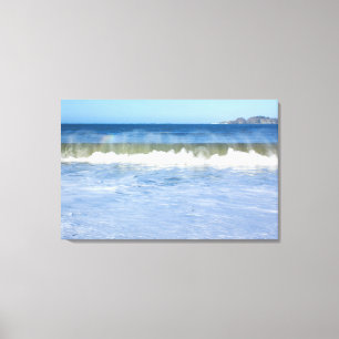 Rainbow Ocean Wave Triptych Wall Art