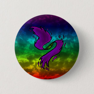 Rainbow Oddity 6 Cm Round Badge