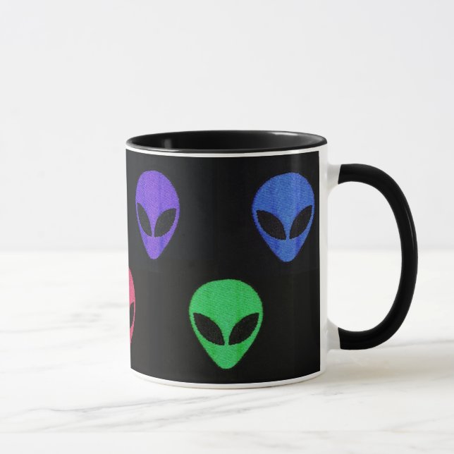 Rainbow of Aliens Mug *Customise* (Right)