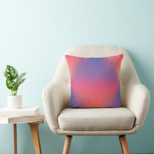 Rainbow of Colours Diamond Shapes Cushion