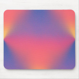 Rainbow of Colours Diamond Shapes Mouse Mat