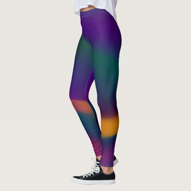 Rainbow of colours leggings (Left)