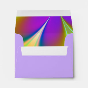 Rainbow of Colours Wedding Envelope