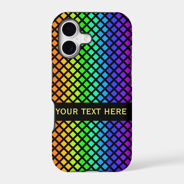 Rainbow of Diamonds custom iPhone 5 Case-Mate (Back)