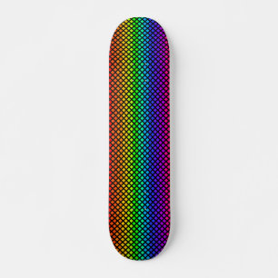 Rainbow of Diamonds skateboard