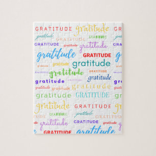 Rainbow of Gratitude Puzzle