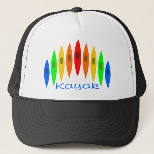 Rainbow of Kayaks Trucker Hat