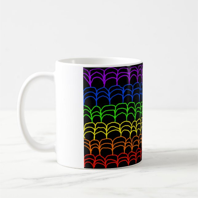 RAINBOW OF LOVE by Jennifer Webster Coffee Mug (Left)