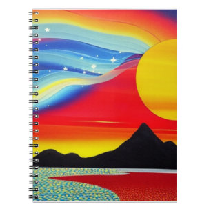 Rainbow of the Sun Notebook